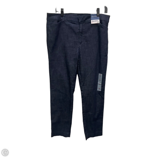 Jeans Skinny By Old Navy In Blue Denim, Size: 14