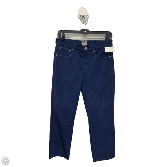 Pants Corduroy By J. Crew In Blue, Size: 6