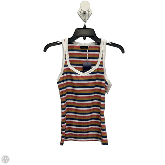 Top Sleeveless By Clothes Mentor In Striped Pattern, Size: S