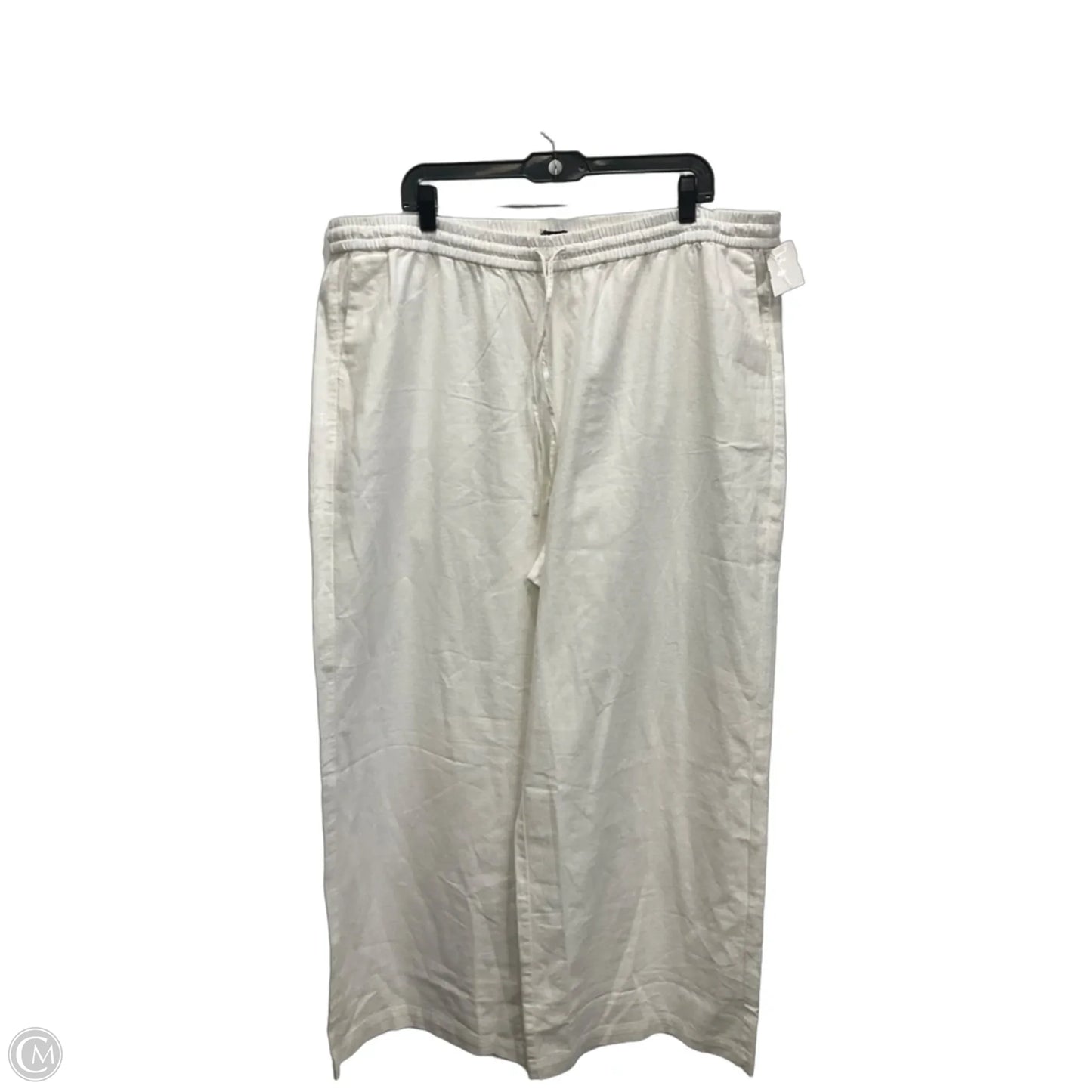 Pants Linen By J. Crew In White, Size: 20