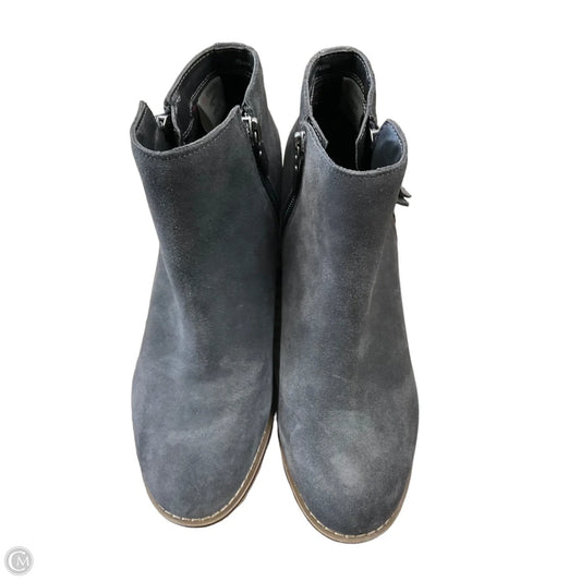 Boots Ankle Heels By Blondo In Grey, Size: 7