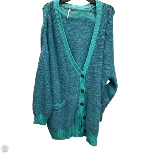 Cardigan By Free People In Blue, Size: M
