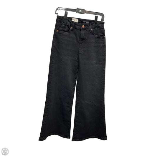 Jeans Flared By Pilcro In Black Denim, Size: 4p