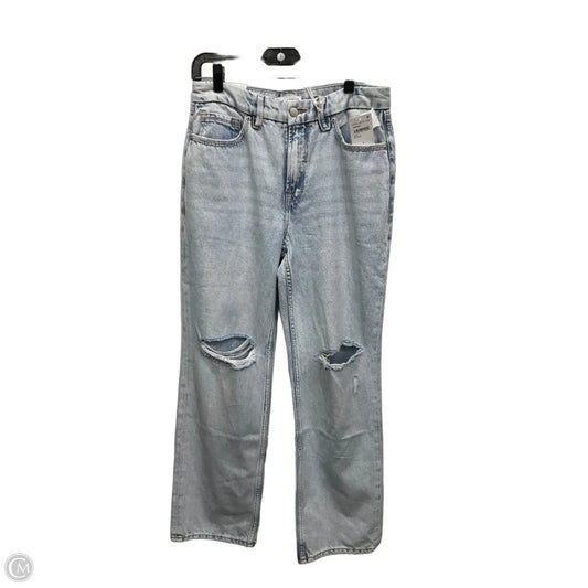 Jeans Wide Leg By Good American In Blue Denim, Size: 6