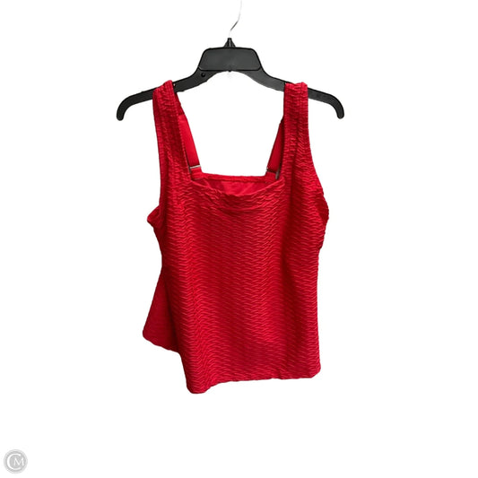 Tank Top By Lands End In Red, Size: Xl
