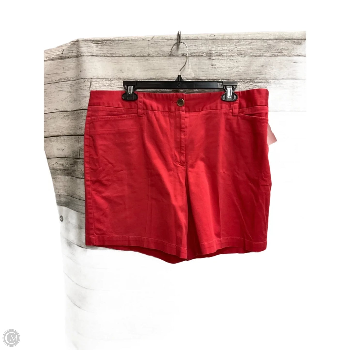Shorts By Lands End In Red, Size: 18
