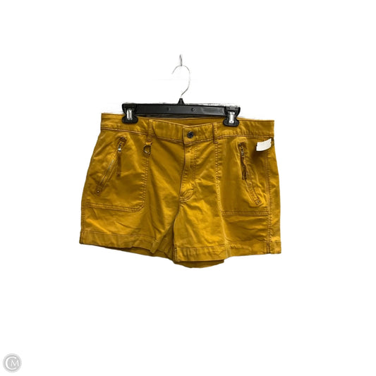 Shorts By Clothes Mentor In Yellow, Size: 14