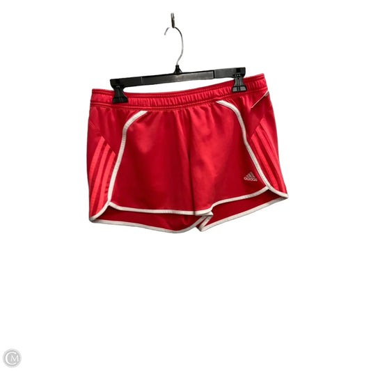Shorts By Adidas In Red, Size: S
