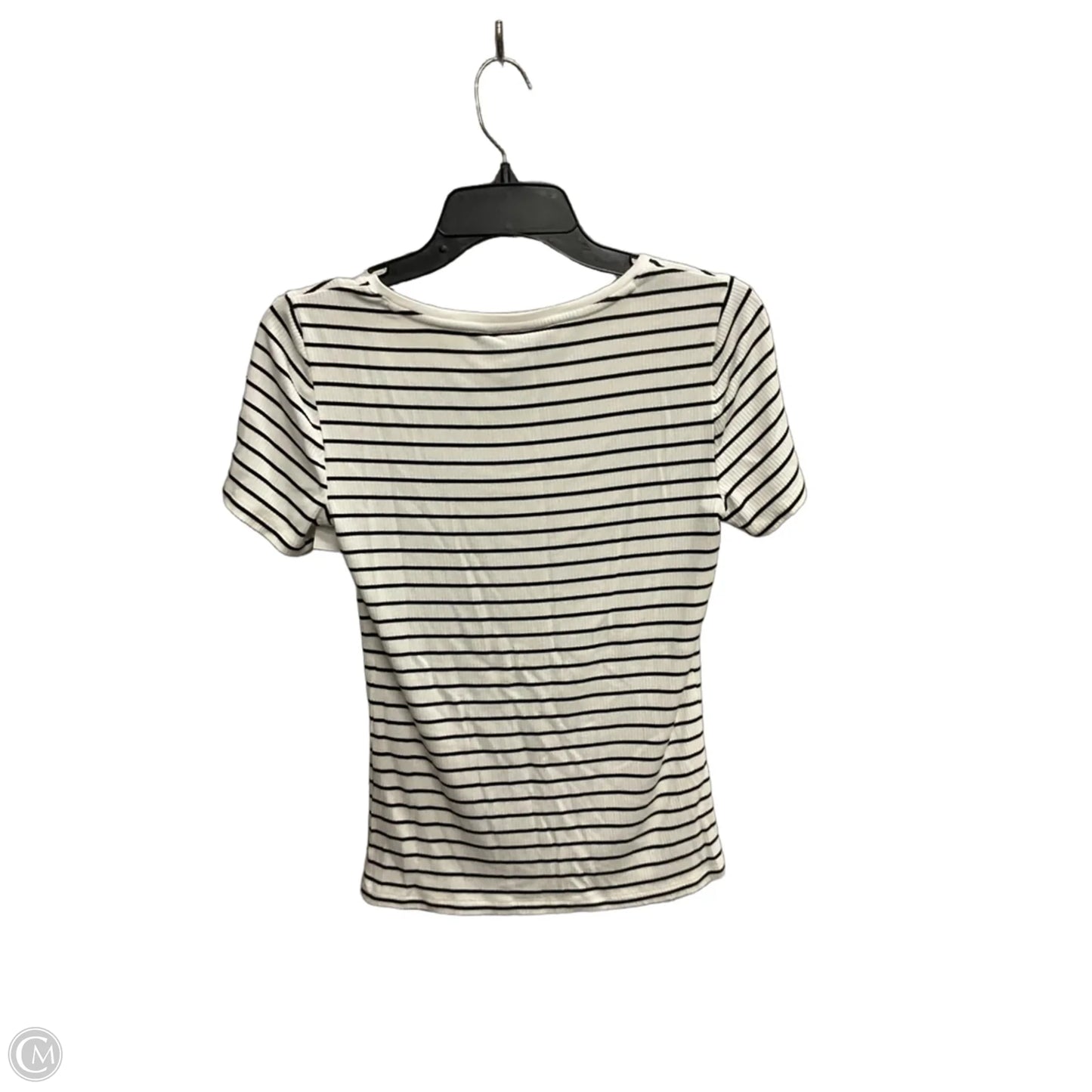 Top Short Sleeve By On 34th In Striped Pattern, Size: S