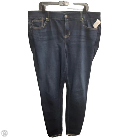 Jeans Skinny By Torrid In Blue Denim, Size: 22