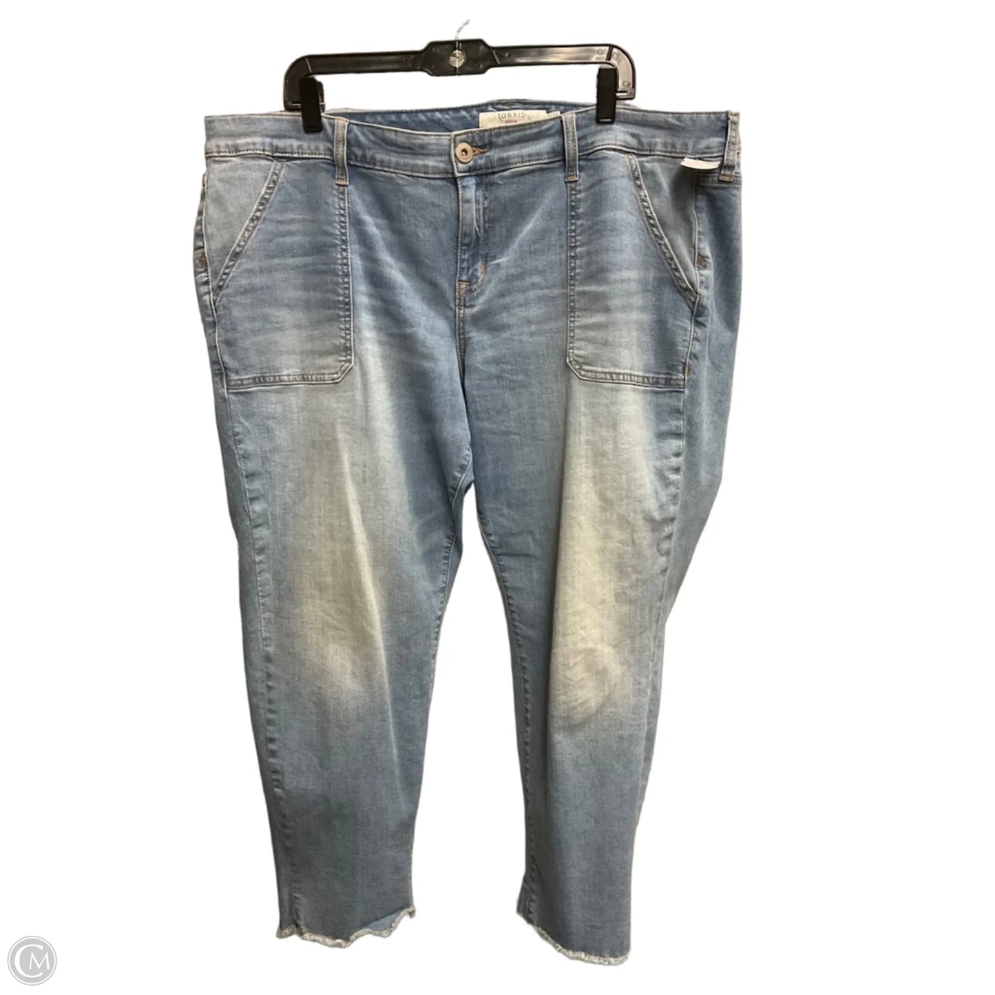 Jeans Boyfriend By Torrid In Blue Denim, Size: 20