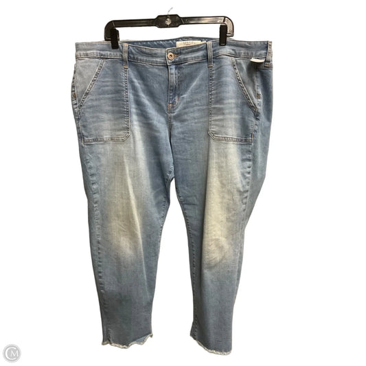 Jeans Boyfriend By Torrid In Blue Denim, Size: 20