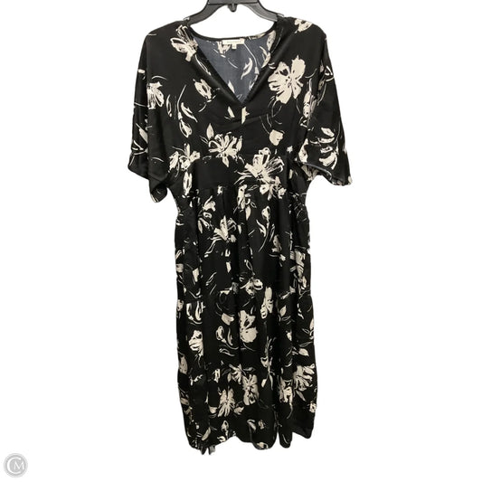 Dress Casual Maxi By Baevely In Floral Print, Size: L