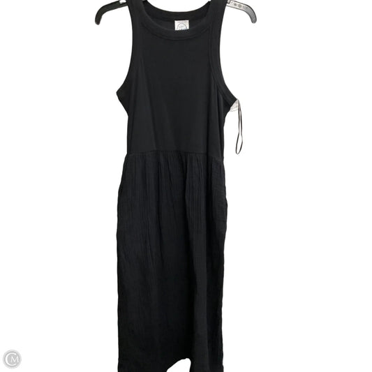Dress Casual Maxi By Loft In Black, Size: L