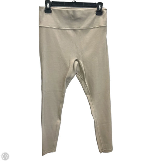 Athletic Leggings By Athleta In Beige, Size: M