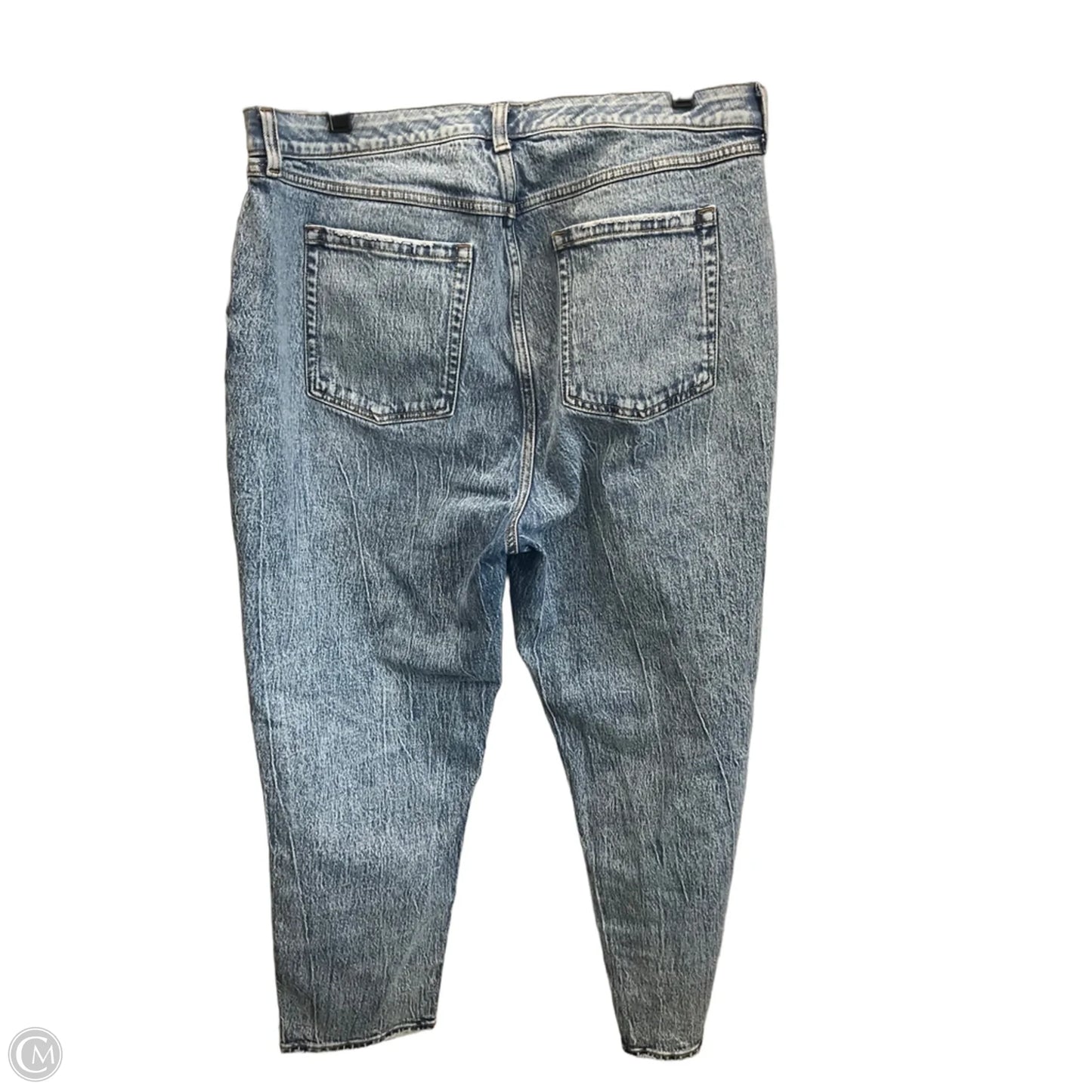 Jeans Straight By Torrid In Blue Denim, Size: 16