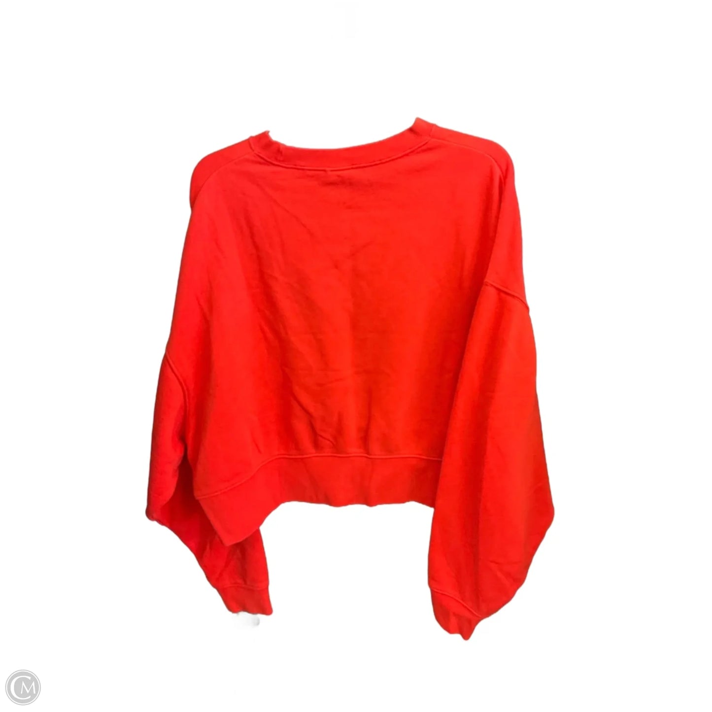 Sweatshirt Collar By Nike In Red, Size: Xs