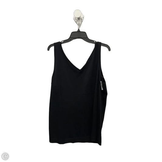 Top Sleeveless By Lane Bryant In Black, Size: Xxl