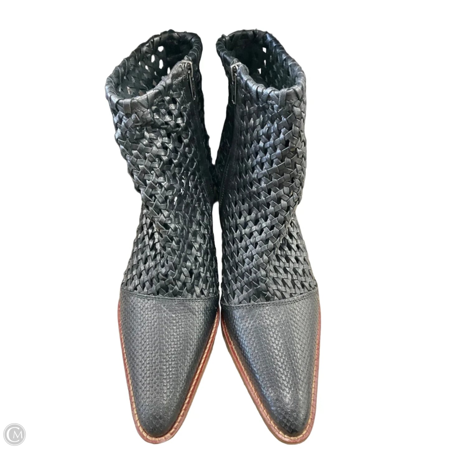 Boots Ankle Heels By Free People In Black, Size: 9.5