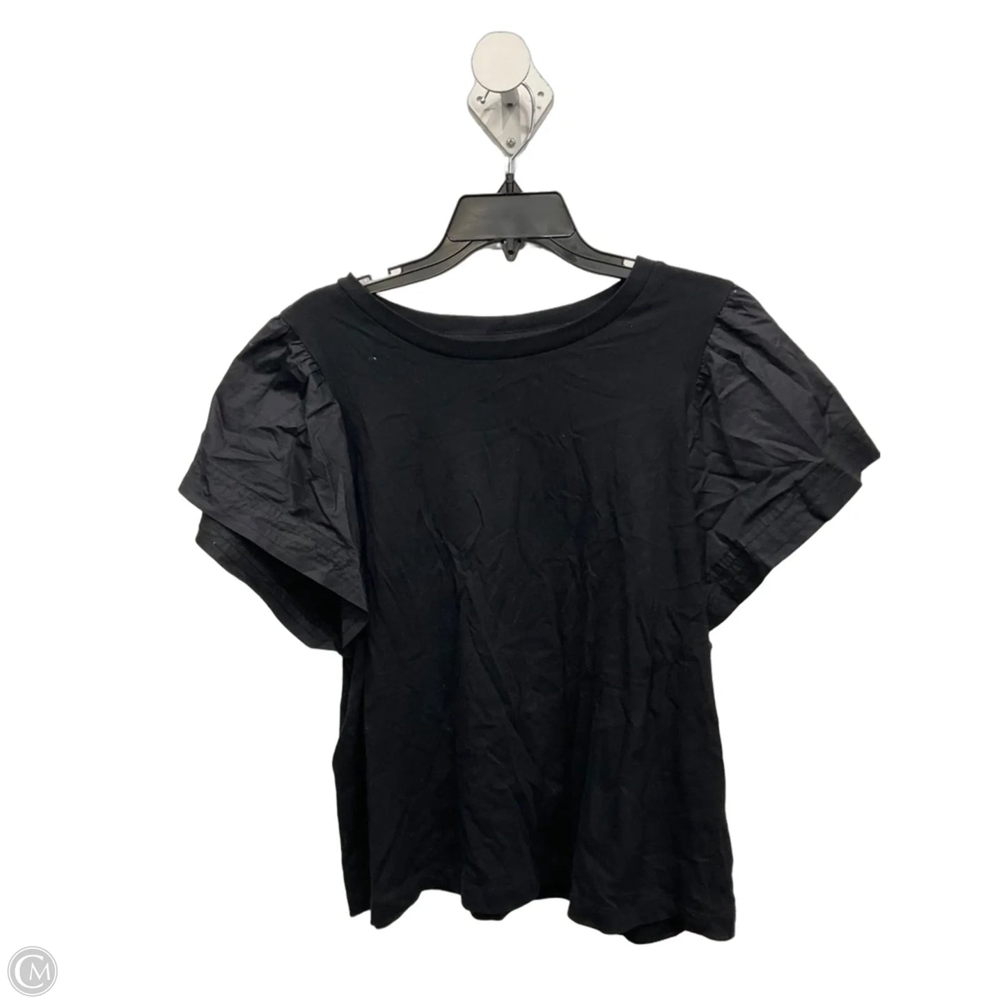 Top Short Sleeve By Old Navy In Black, Size: L