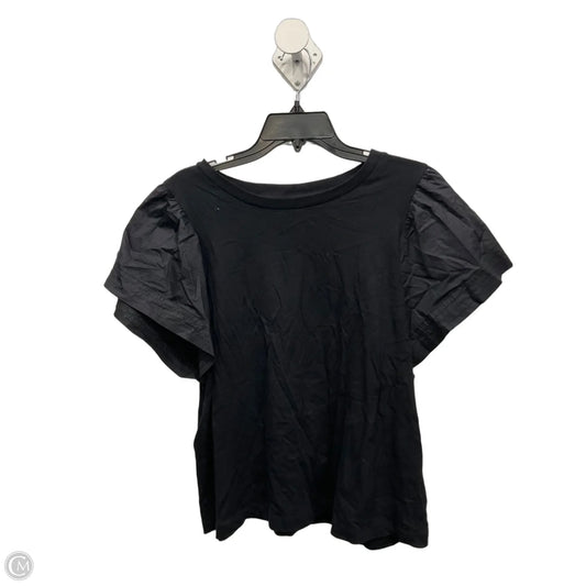 Top Short Sleeve By Old Navy In Black, Size: L