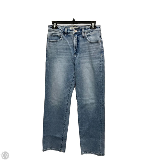Jeans Straight By Risen In Blue, Size: 6