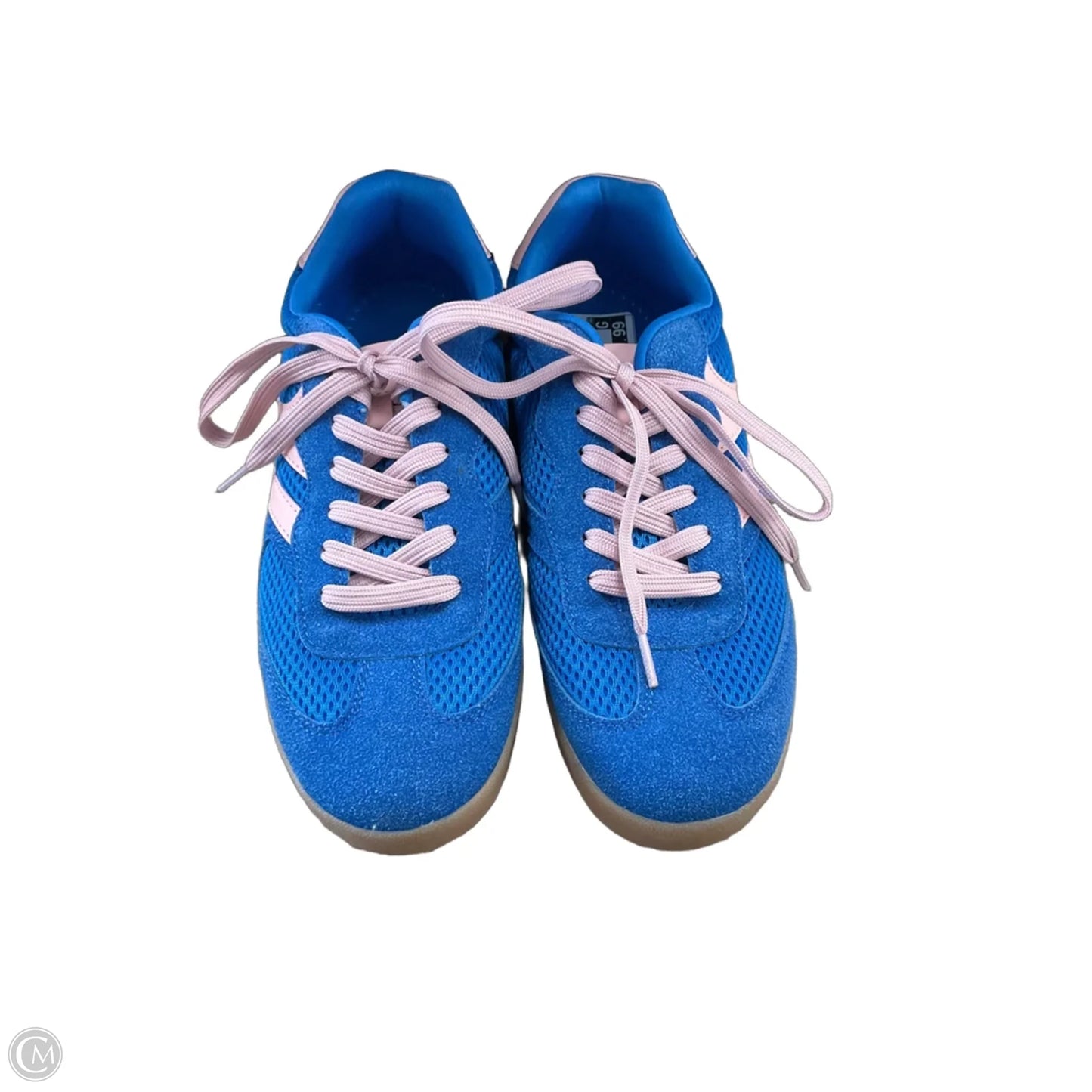 Shoes Sneakers By Clothes Mentor In Blue, Size: 7.5