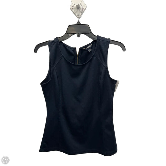 Top Sleeveless By Banana Republic In Blue, Size: Xs