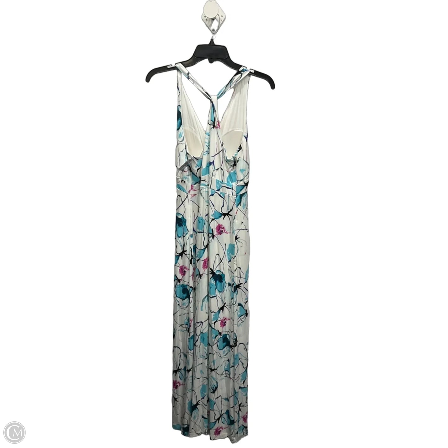 Dress Casual Maxi By Soma In Blue & White, Size: M