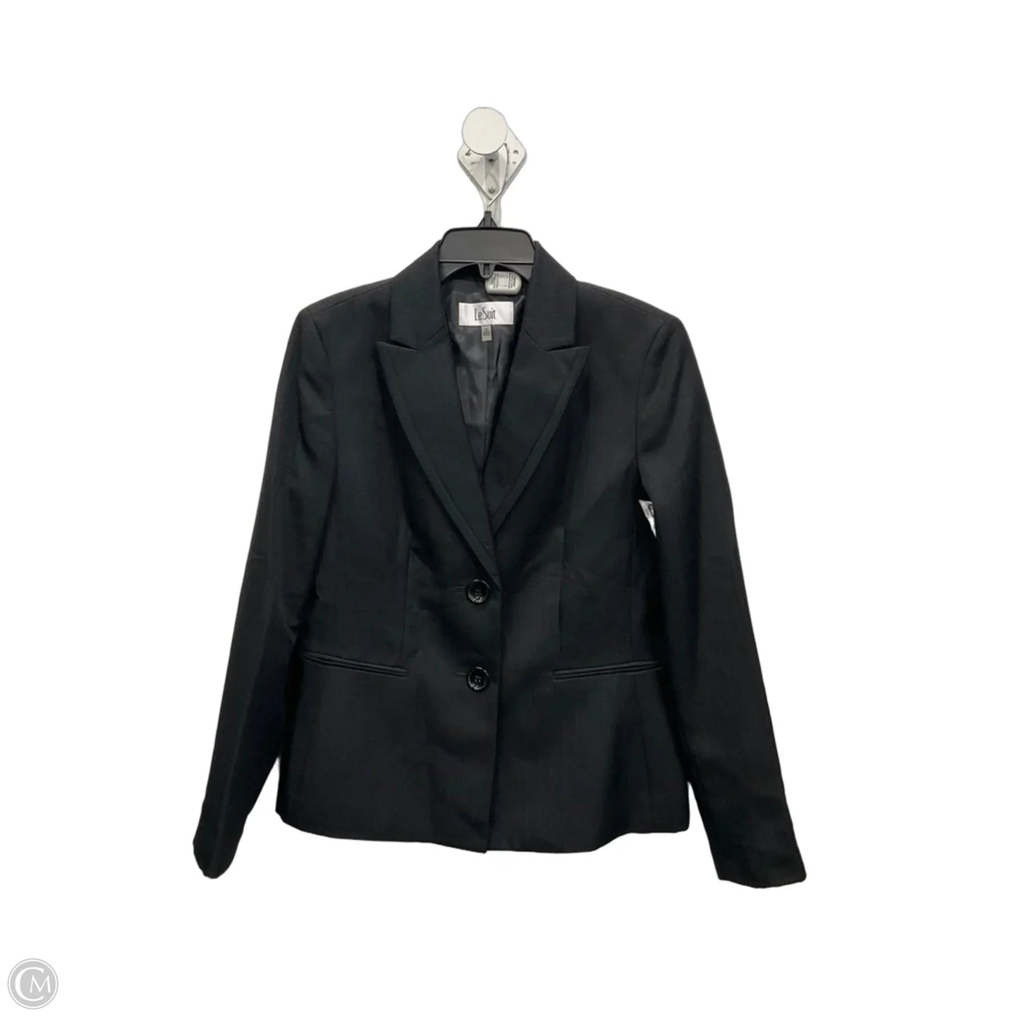 Pants Suit 2pc By Le Suit In Black, Size: 10