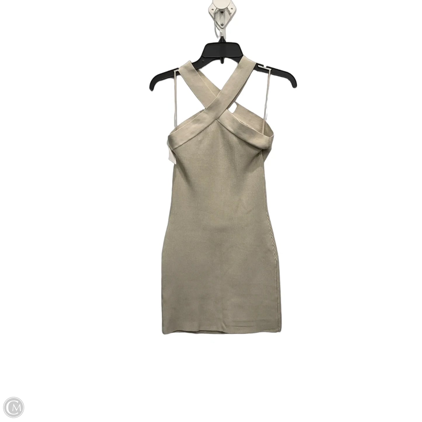 Dress Casual Midi By Babaton In Tan, Size: M