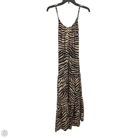 Dress Casual Maxi By Banana Republic In Brown, Size: M