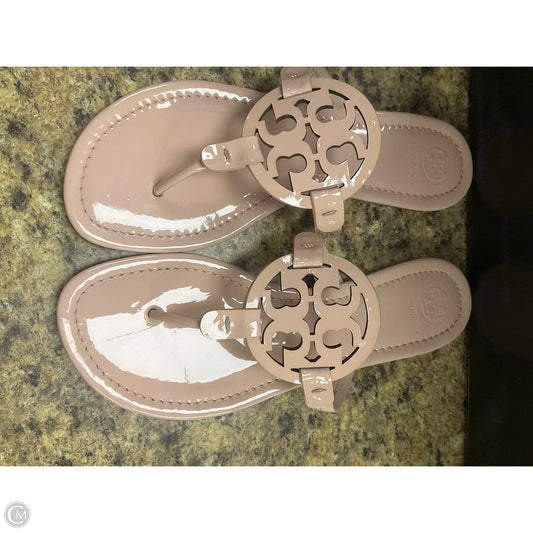 Sandals Designer By Tory Burch In Tan, Size: 9.5