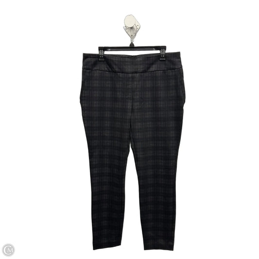 Pants Dress By Dalia In Black & Grey, Size: 12