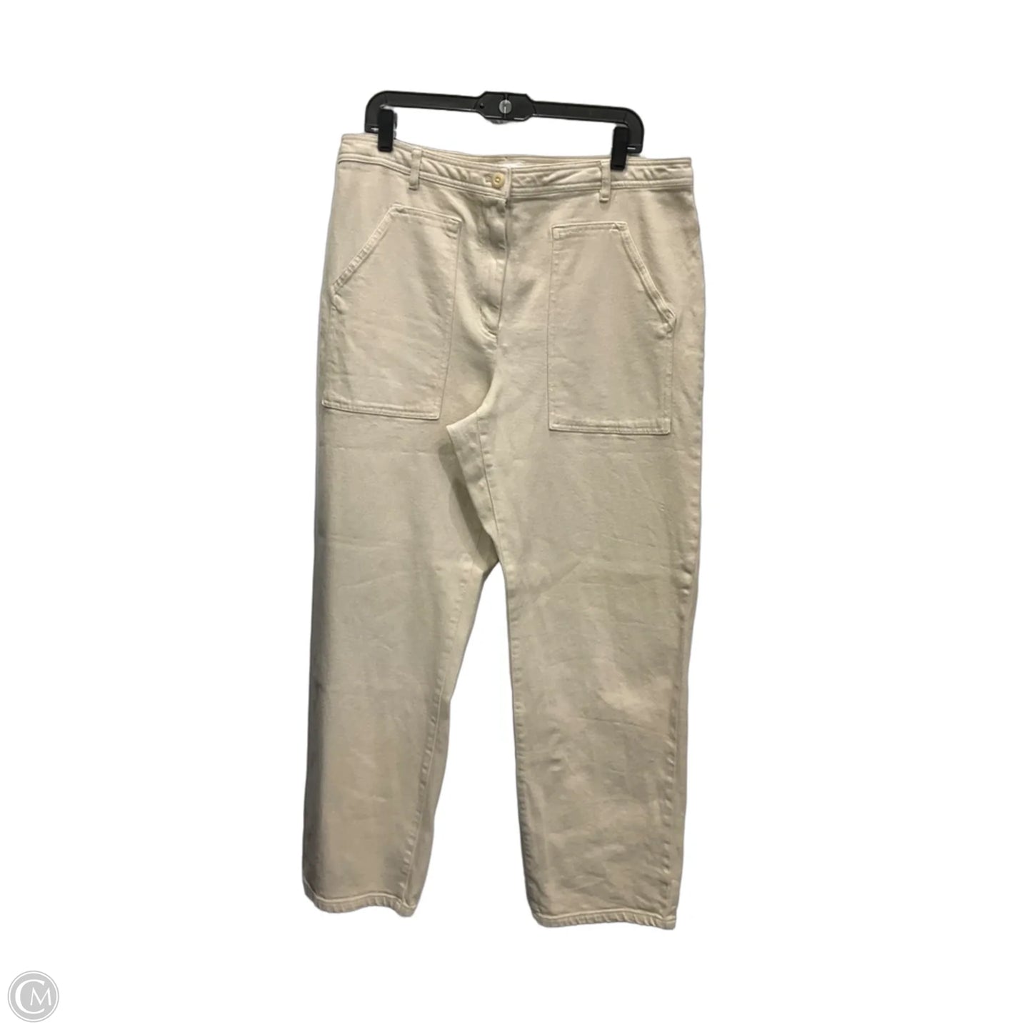 Pants Dress By Wilfred In Cream, Size: 16