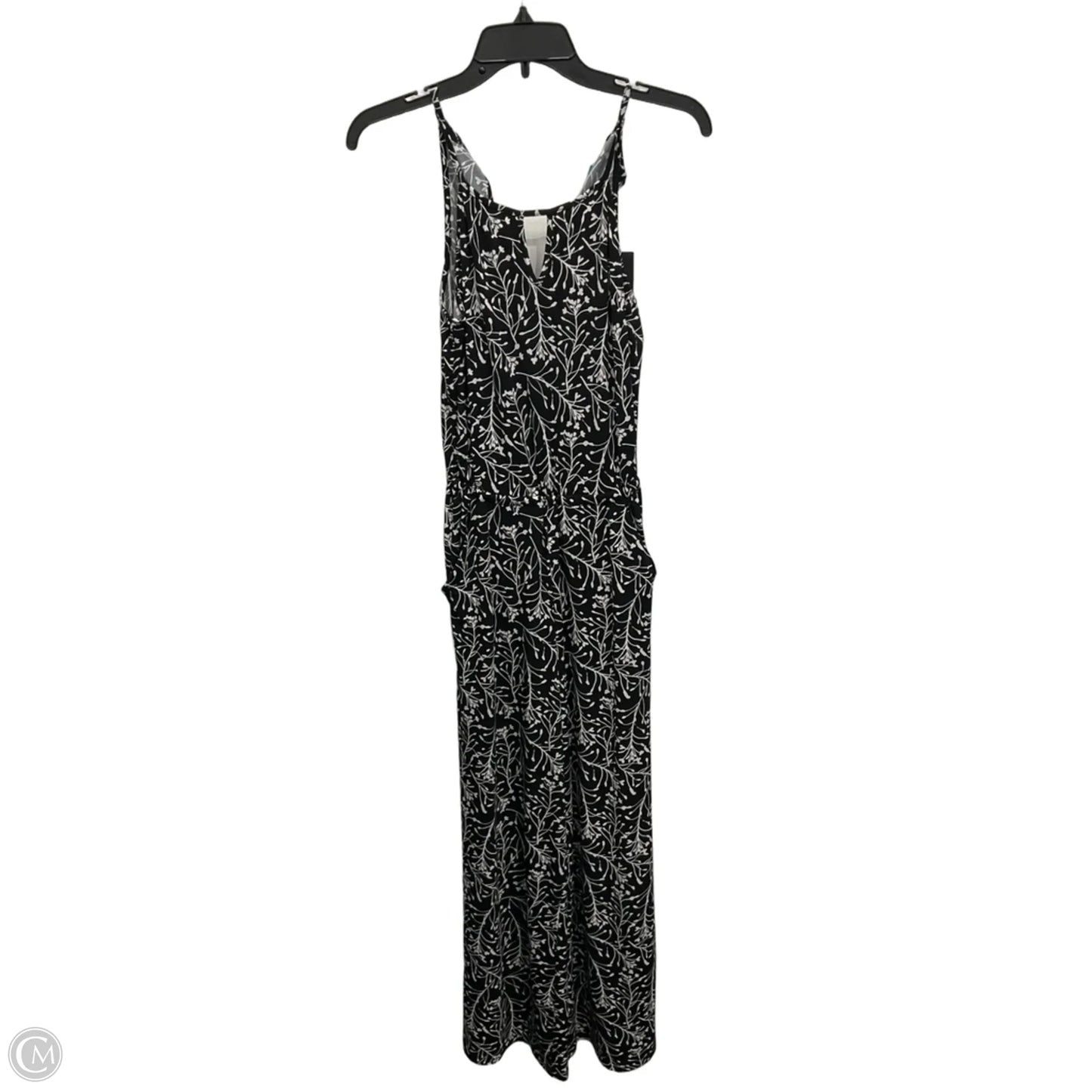 Romper By Clothes Mentor In Black & White, Size: Xs