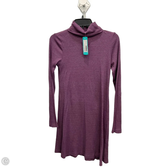Dress Casual Midi By Michael Stars In Purple, Size: Xs