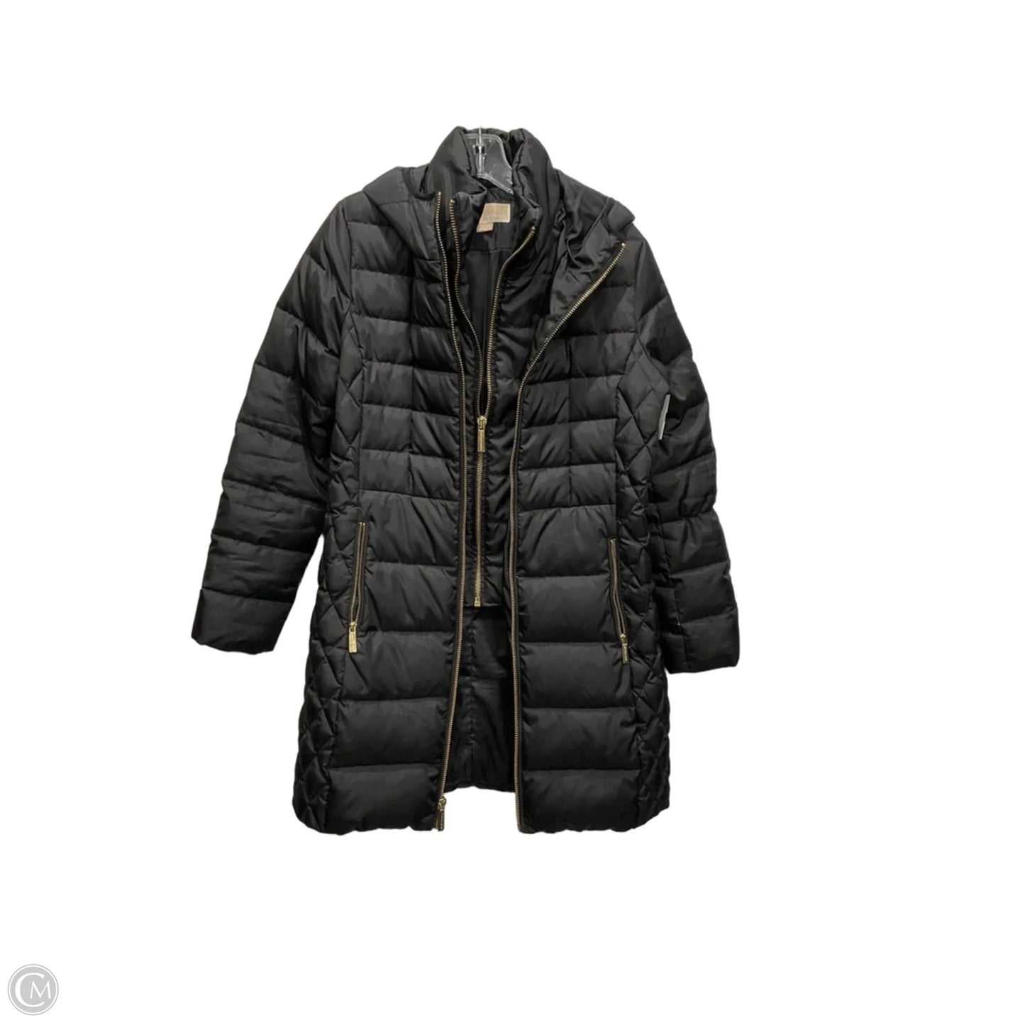 Coat Puffer & Quilted By Michael By Michael Kors In Black, Size: S