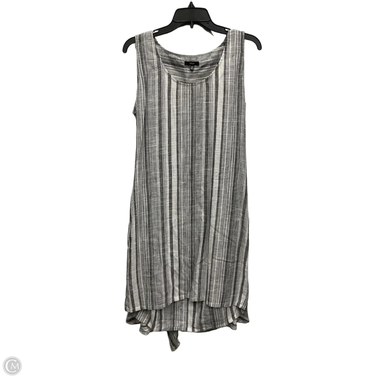 Dress Casual Midi By Drew In Grey, Size: M