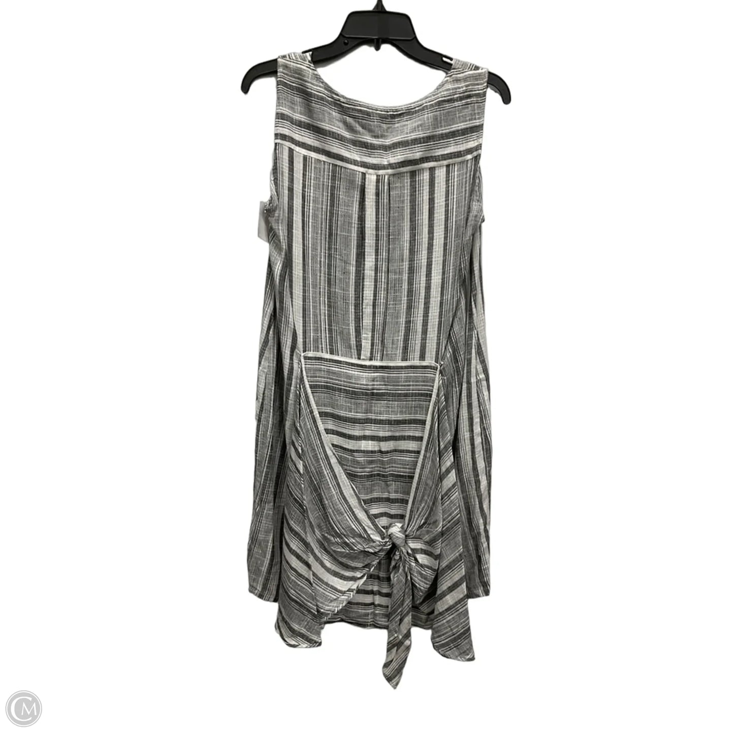 Dress Casual Midi By Drew In Grey, Size: M