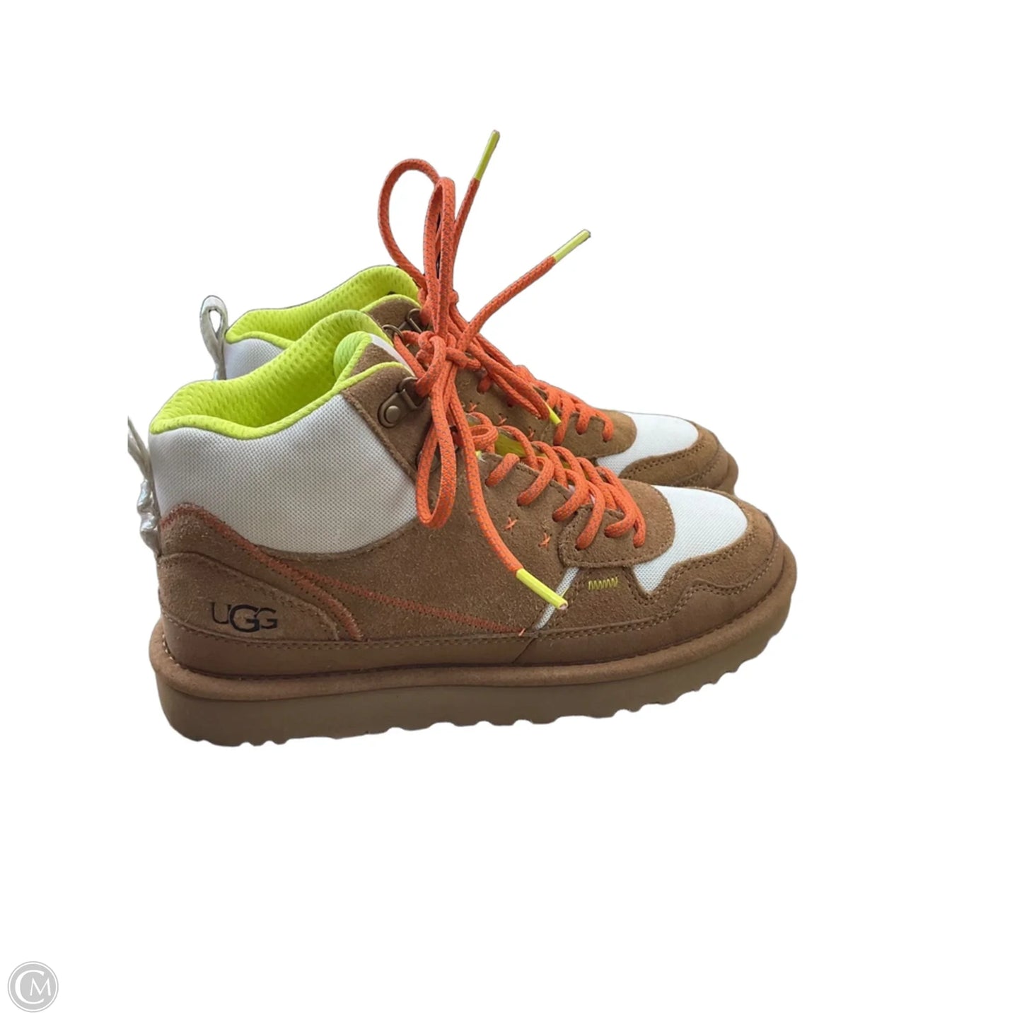 Boots Designer By Ugg In Brown, Size: 8