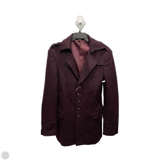 Jacket Faux Fur & Sherpa By Clothes Mentor In Red, Size: Xl