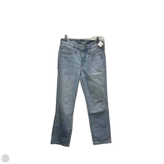 Jeans Straight By J. Crew In Blue, Size: 2