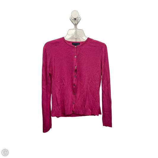 Cardigan By Ann Taylor In Pink, Size: M