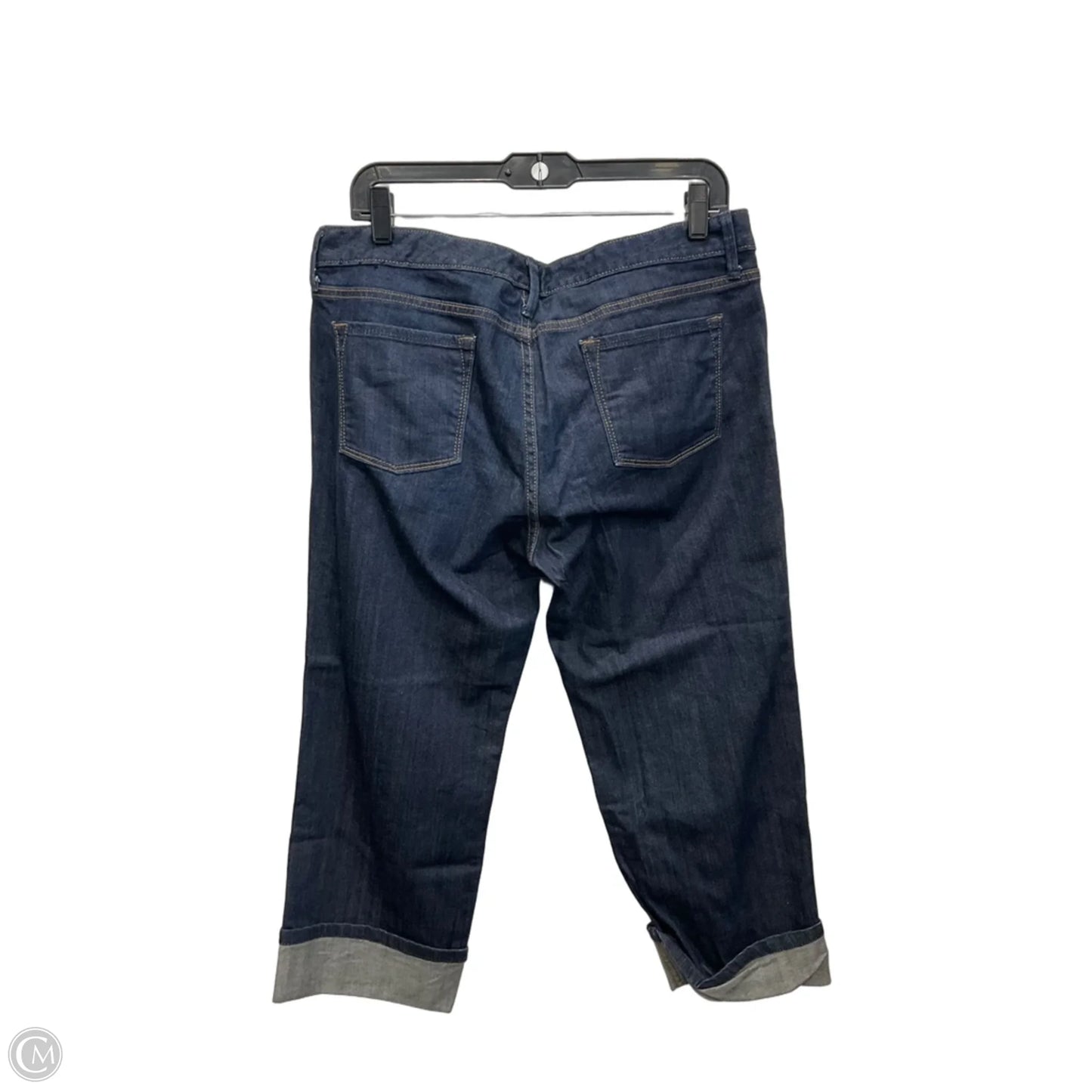 Capris By Banana Republic In Blue Denim, Size: 12