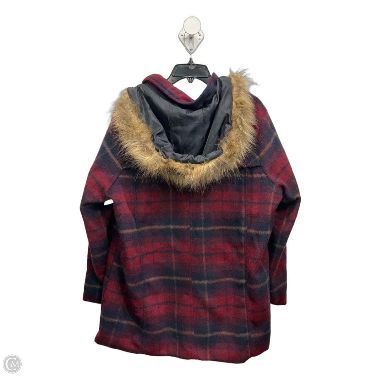 Coat Other By Clothes Mentor In Plaid Pattern, Size: 2x