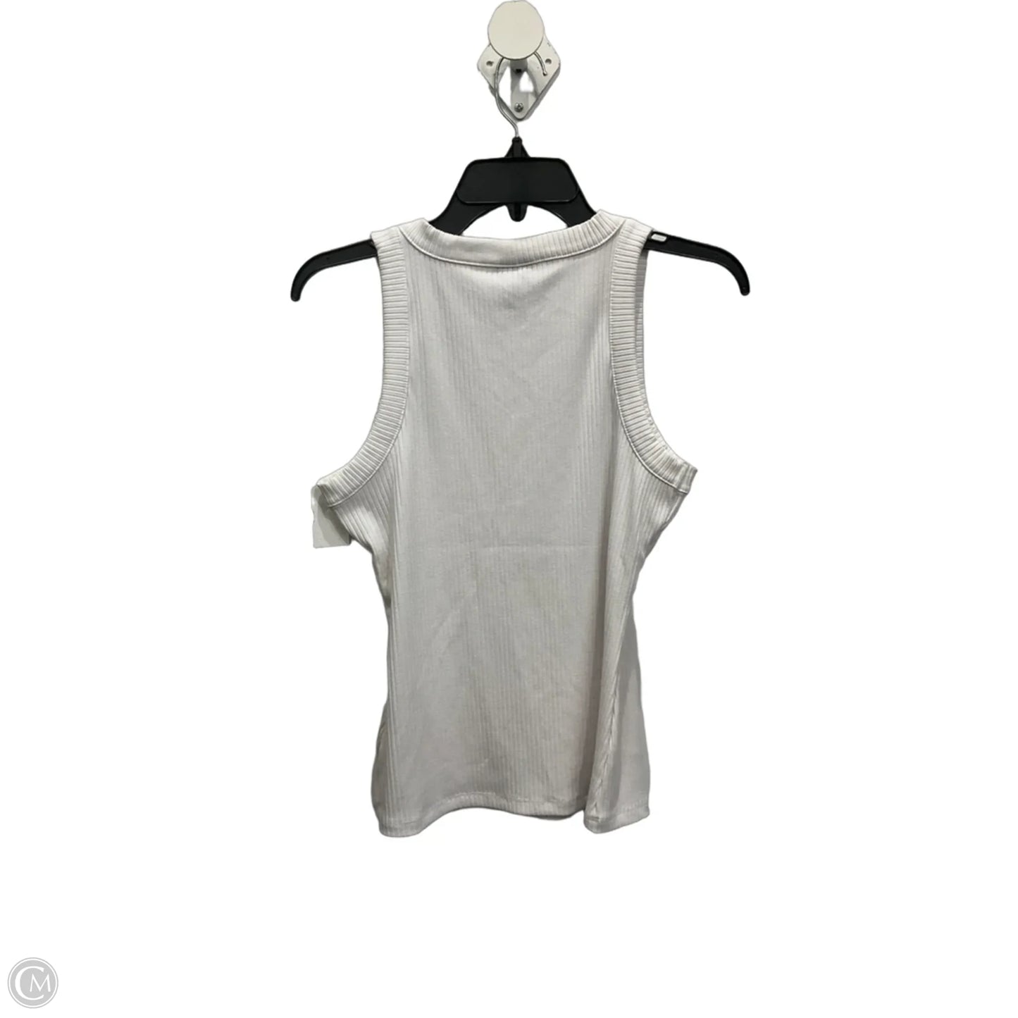 Top Sleeveless Basic By Inc In White, Size: S
