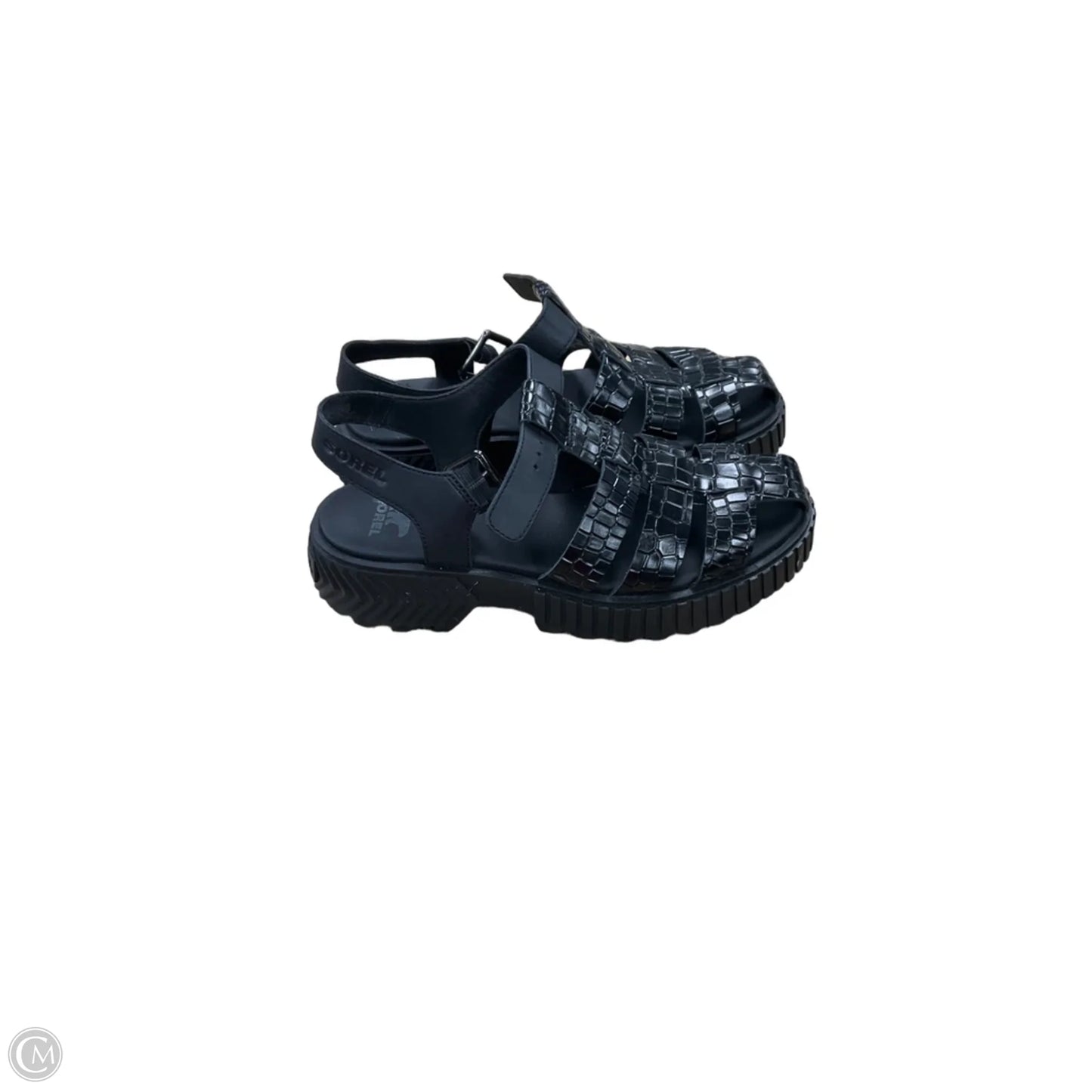 Shoes Heels Platform By Sorel In Black, Size: 8.5