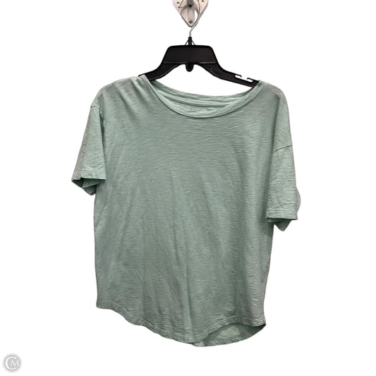 Top Short Sleeve Basic By Gap In Green, Size: Xs