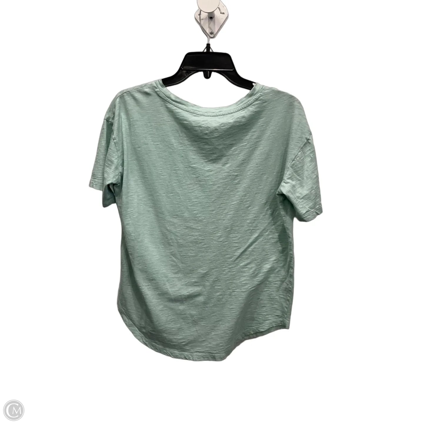 Top Short Sleeve Basic By Gap In Green, Size: Xs